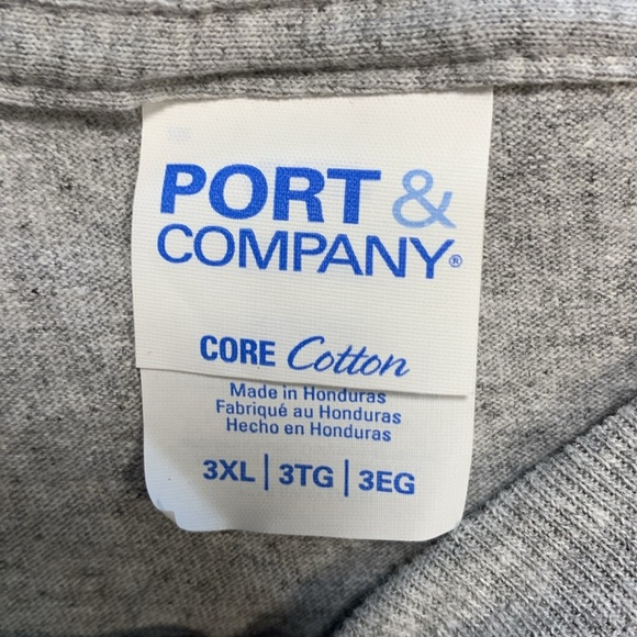 Port & Company "beaches booze and besties" Short Sleeve T-Shirt Size 3X - Picture 3 of 6